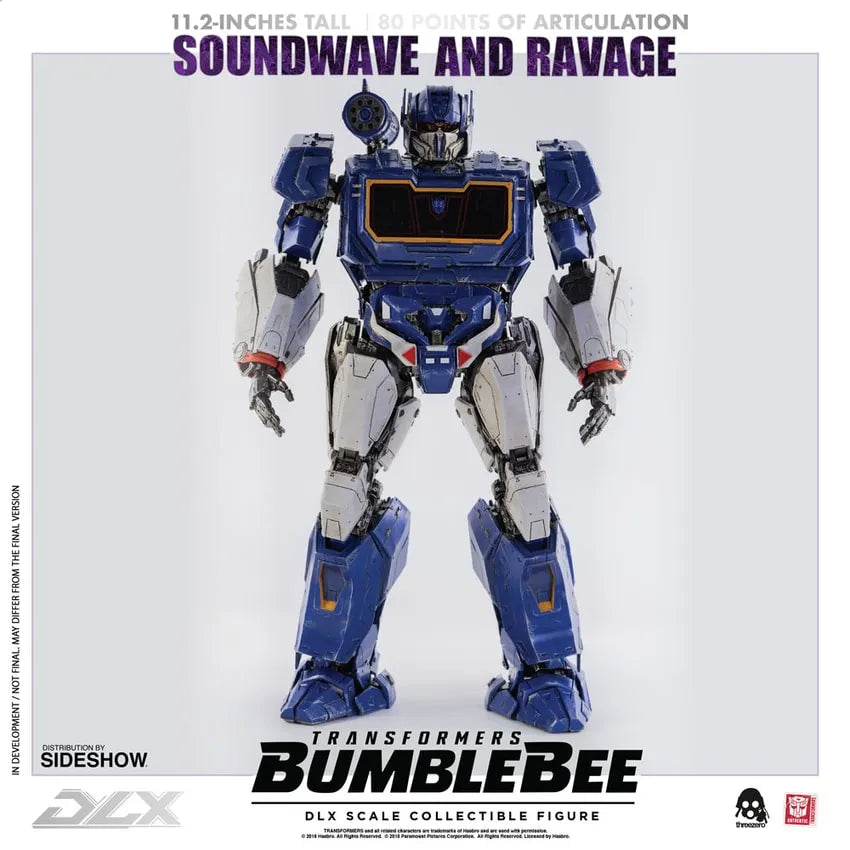 Soundwave & Ravage DLX – Threezero – ActionFigure Brasil