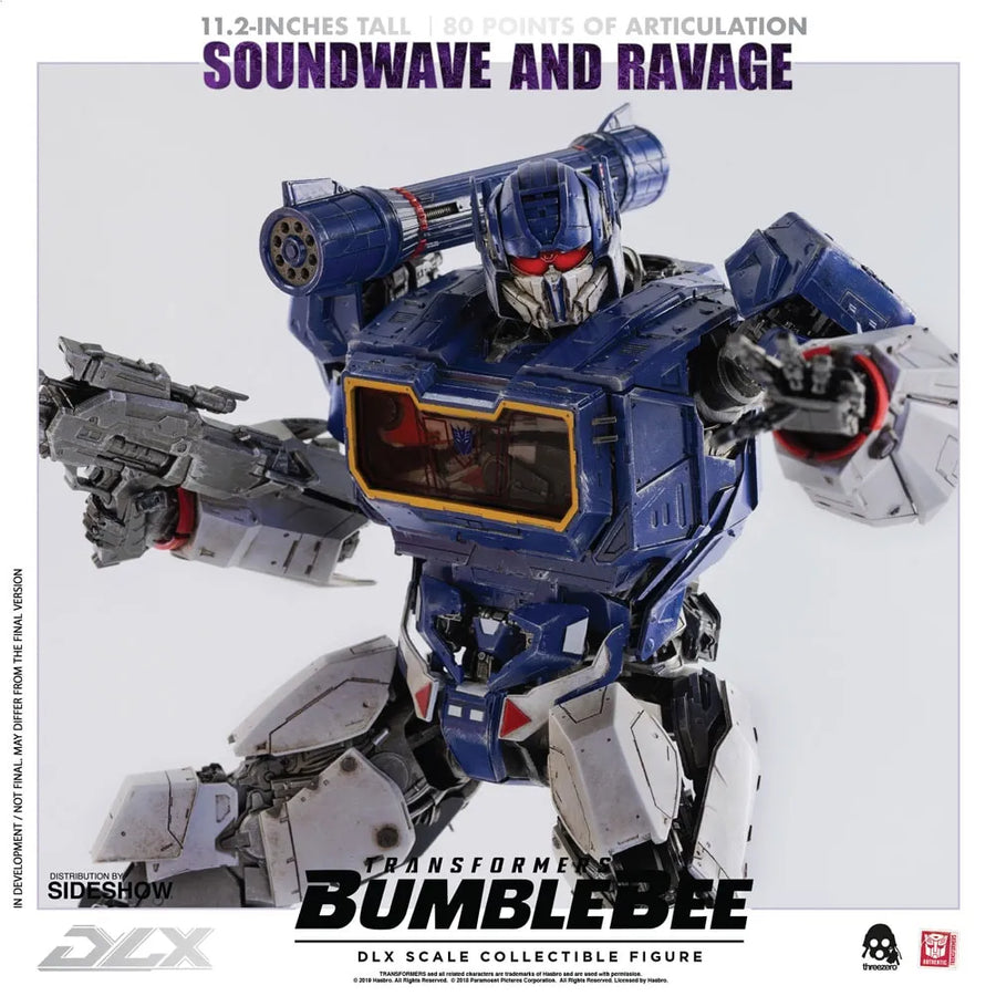 Soundwave & Ravage DLX – Threezero – ActionFigure Brasil