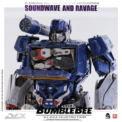Soundwave & Ravage DLX – Threezero – ActionFigure Brasil — embalagem