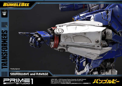 Soundwave & Ravage (Regular Version) Transformers: Bumblebee (Film) – Prime1Studio – ActionFigure Brasil
