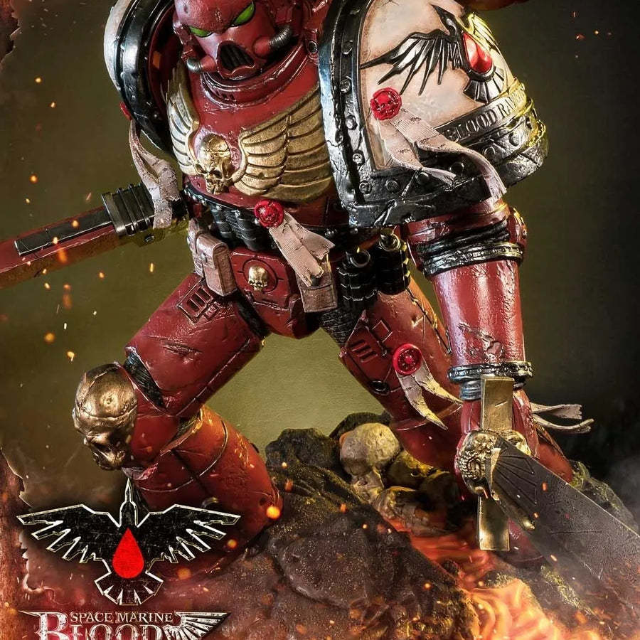 Space Marine Blood Ravens (Deluxe Version) Warhammer 40,000: Dawn of War III – Prime1Studio – ActionFigure Brasil