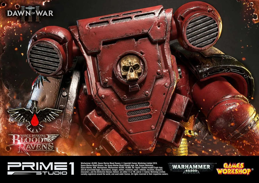 Space Marine Blood Ravens (Regular Version) Warhammer 40,000: Dawn of War III – Prime1Studio – ActionFigure Brasil