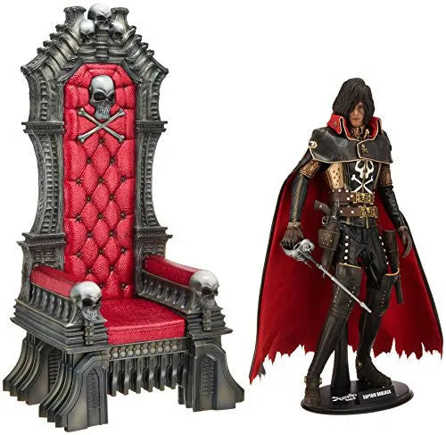 Space Pirate Captain Harlock - Captain Harlock - Torisan - Movie Masterpiece MMS223 - 1/6 - Throne of Arcadia (Hot Toys)ㅤ – Hot Toys – ActionFigure Brasil