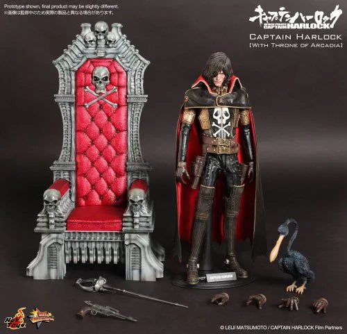 Space Pirate Captain Harlock - Captain Harlock - Torisan - Movie Masterpiece MMS223 - 1/6 - Throne of Arcadia (Hot Toys)ㅤ – Hot Toys – ActionFigure Brasil