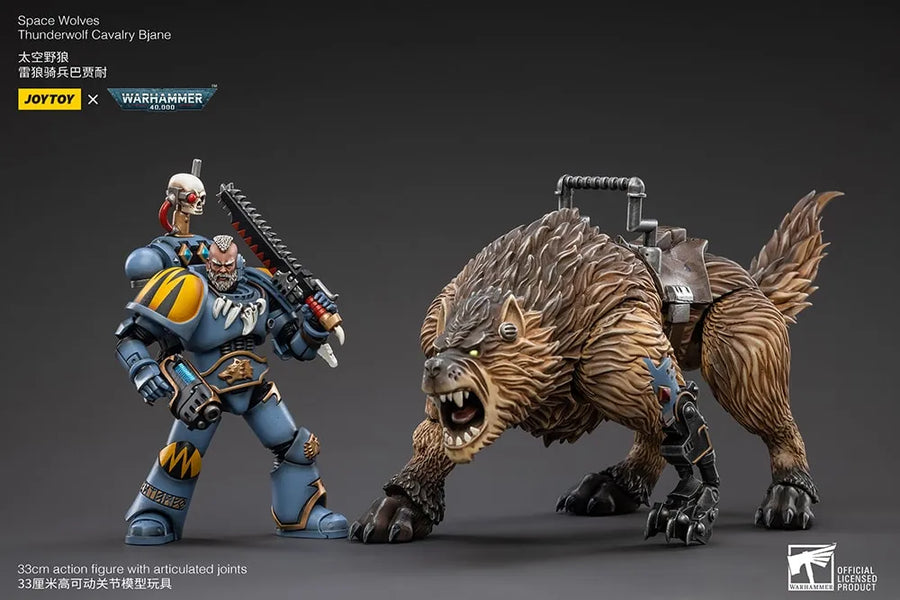 Space Wolves Thunderwolf Cavalry Bjane – Joytoy – ActionFigure Brasil