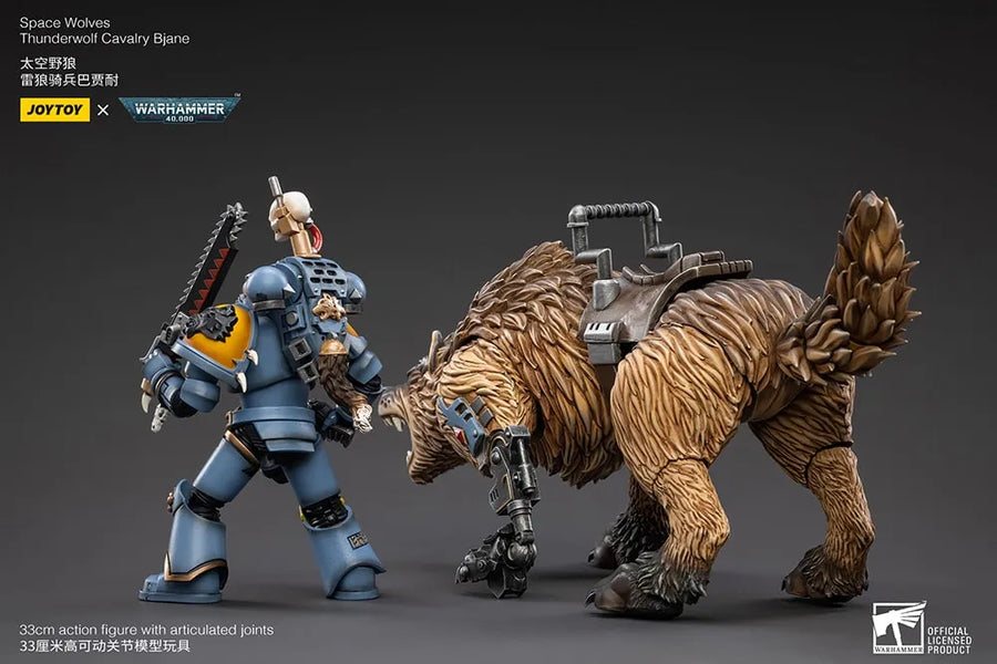 Space Wolves Thunderwolf Cavalry Bjane – Joytoy – ActionFigure Brasil