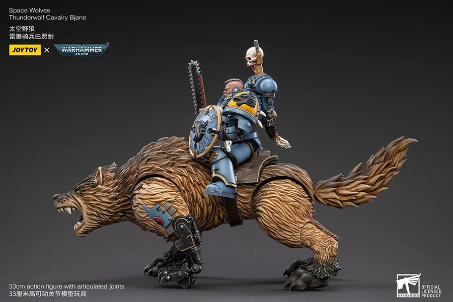 Space Wolves Thunderwolf Cavalry Bjane – Joytoy – ActionFigure Brasil