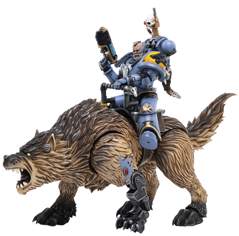 Space Wolves Thunderwolf Cavalry Bjane – Joytoy – ActionFigure Brasil