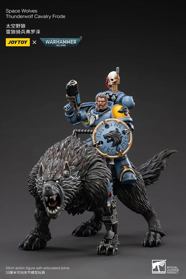 Space Wolves Thunderwolf Cavalry Frode – Joytoy – ActionFigure Brasil