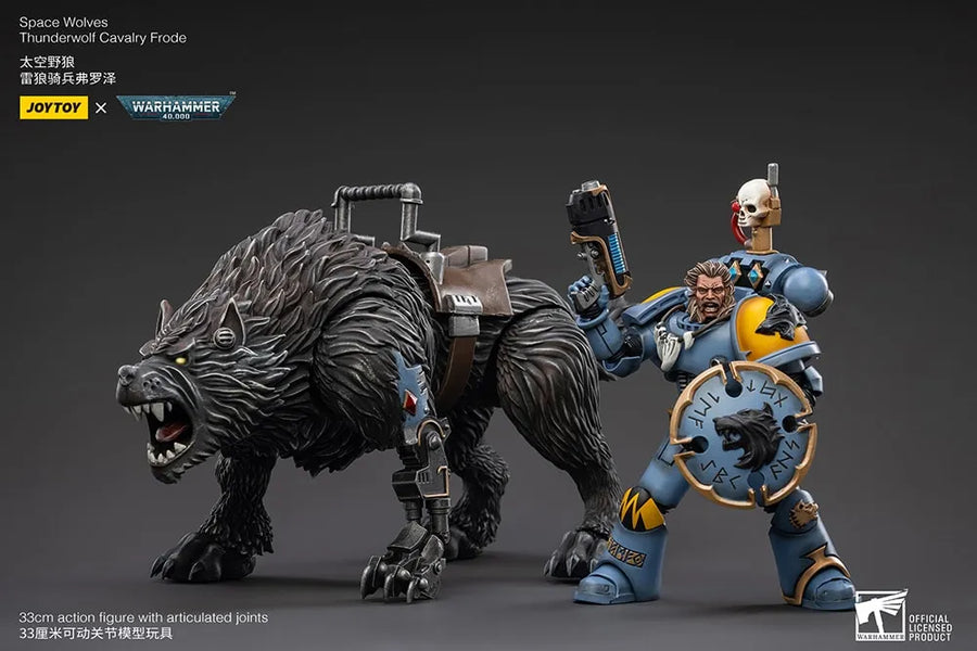 Space Wolves Thunderwolf Cavalry Frode – Joytoy – ActionFigure Brasil