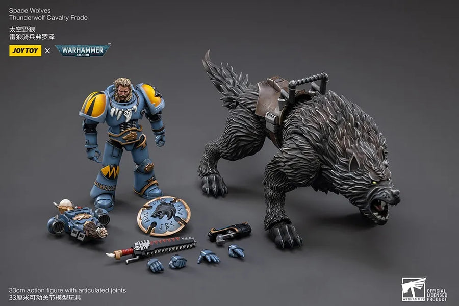 Space Wolves Thunderwolf Cavalry Frode – Joytoy – ActionFigure Brasil