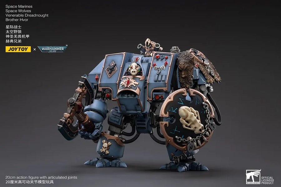Space Wolves Venerable Dreadnought Brother Hvor – Joytoy – ActionFigure Brasil