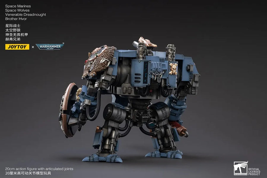 Space Wolves Venerable Dreadnought Brother Hvor – Joytoy – ActionFigure Brasil