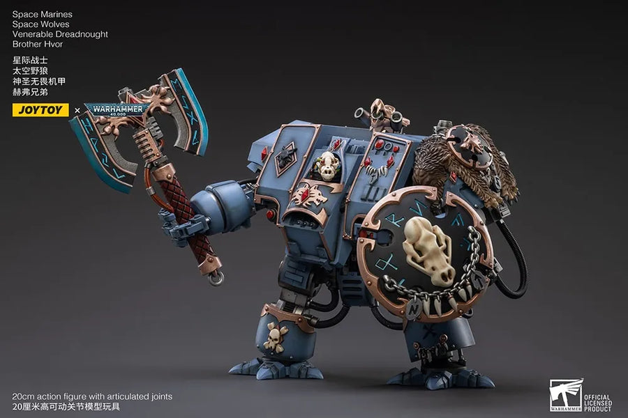 Space Wolves Venerable Dreadnought Brother Hvor – Joytoy – ActionFigure Brasil
