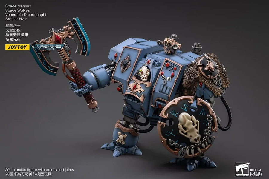 Space Wolves Venerable Dreadnought Brother Hvor – Joytoy – ActionFigure Brasil
