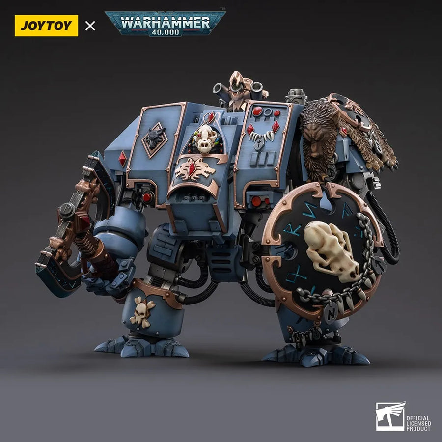 Space Wolves Venerable Dreadnought Brother Hvor – Joytoy – ActionFigure Brasil