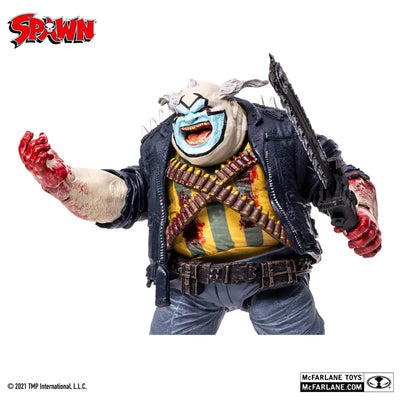 "Spawn" Action Figure 7 Inch Deluxe Clown (Blood Splatter)ㅤ – McFarlane Toys – ActionFigureBrasil