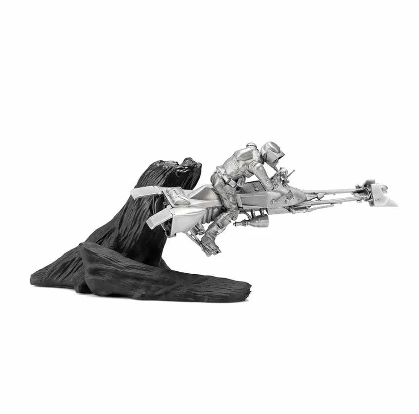 Speeder Bike Chase Diorama - LIMITED EDITION: 1000 – Royal Selangor – ActionFigure Brasil