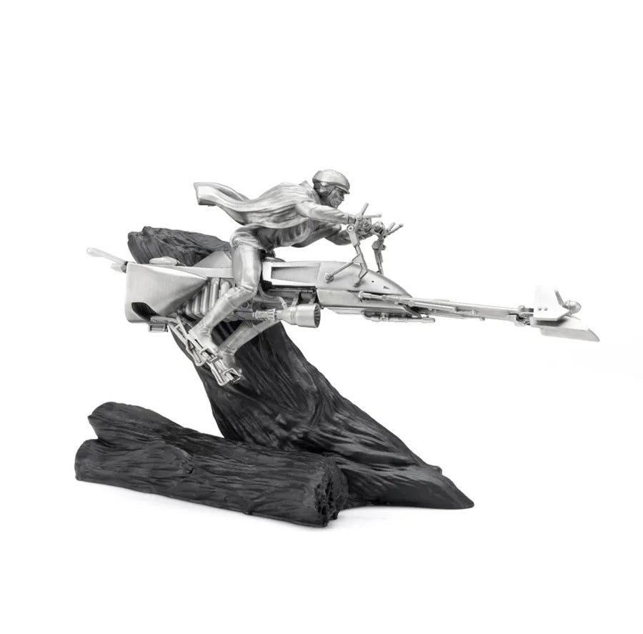 Speeder Bike Chase Diorama - LIMITED EDITION: 1000 – Royal Selangor – ActionFigure Brasil