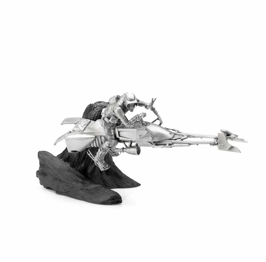 Speeder Bike Chase Diorama - LIMITED EDITION: 1000 – Royal Selangor – ActionFigure Brasil