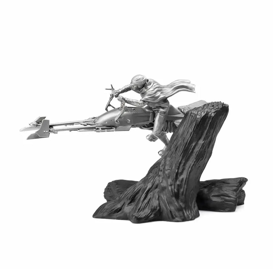 Speeder Bike Chase Diorama - LIMITED EDITION: 1000 – Royal Selangor – ActionFigure Brasil