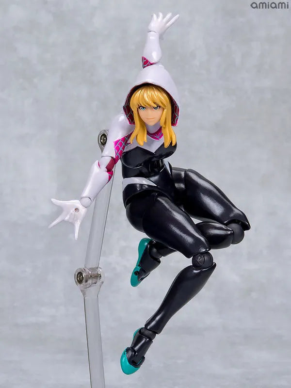 Spider-Gwen - Amazing Yamaguchi No.004 - Revoltech - 2022 Re-release (Kaiyodo)ㅤ – Kaiyodo – ActionFigureBrasil