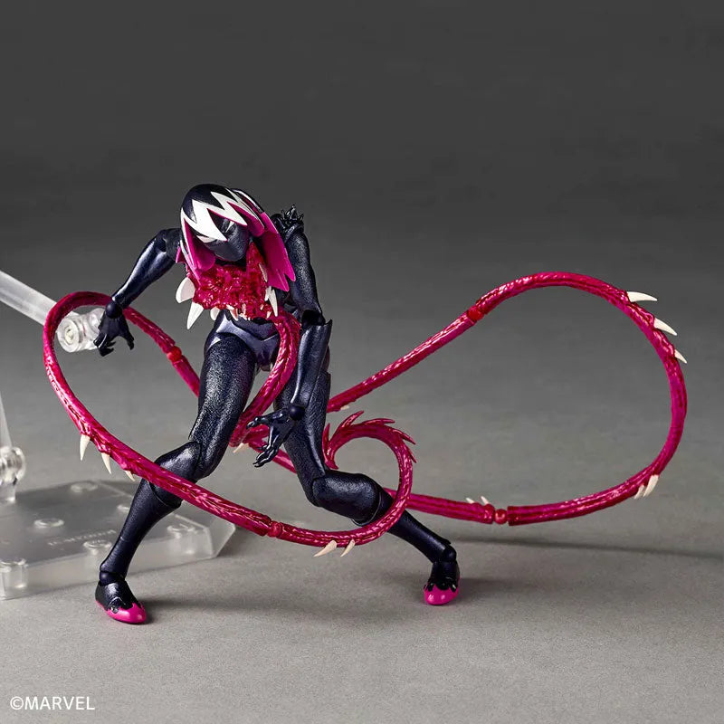 Spider-Gwen - Gwenom - Amazing Yamaguchi - Revoltech (Kaiyodo)ㅤ – Kaiyodo – ActionFigureBrasil