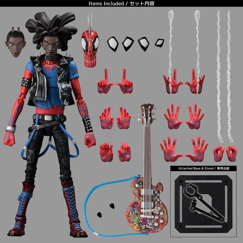 Spider-Man: Across the Spider-Verse - Hobart Brown - Spider-Punk - SV-Action - 2026 Re-release (Sentinel)ㅤ – Sentinel – ActionFigureBrasil