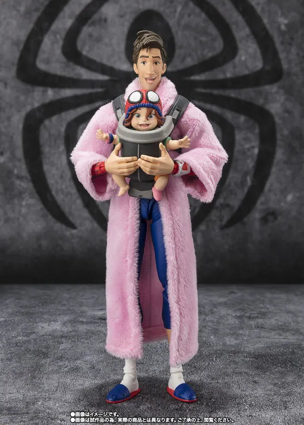 Spider-Man: Across the Spider-Verse - May Parker - Peter B. Parker - Spider-Man - S.H.Figuarts (Bandai Spirits) [Shop Exclusive]ㅤ – Bandai Spirits – ActionFigure Brasil