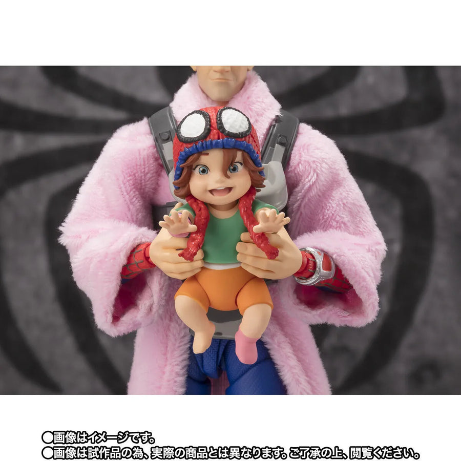 Spider-Man: Across the Spider-Verse - May Parker - Peter B. Parker - Spider-Man - S.H.Figuarts (Bandai Spirits) [Shop Exclusive]ㅤ – Bandai Spirits – ActionFigure Brasil