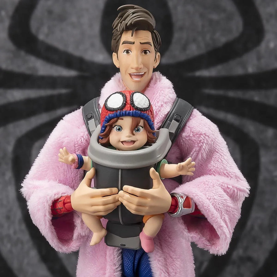 Spider-Man: Across the Spider-Verse - May Parker - Peter B. Parker - Spider-Man - S.H.Figuarts (Bandai Spirits) [Shop Exclusive]ㅤ – Bandai Spirits – ActionFigure Brasil