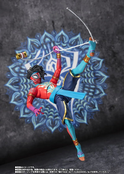 Spider-Man: Across the Spider-Verse - Pavitr Prabhakar - Spider-Man (India) - S.H.Figuarts (Bandai Spirits) [Shop Exclusive]ㅤ – Bandai Spirits – ActionFigureBrasil — com base expositora