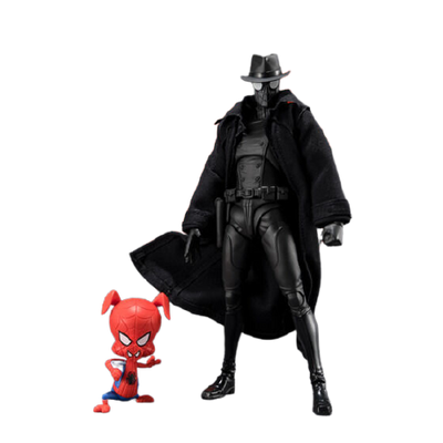 Spider-Man: Across the Spider-Verse - Spider-Ham - Spider-Man Noir - S.H.Figuarts (Bandai Spirits) [Shop Exclusive]ㅤ – Bandai Spirits – ActionFigureBrasil