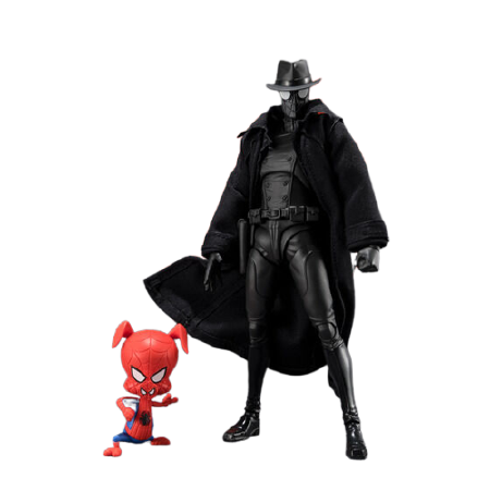 Spider-Man: Across the Spider-Verse - Spider-Ham - Spider-Man Noir - S.H.Figuarts (Bandai Spirits) [Shop Exclusive]ㅤ – Bandai Spirits – ActionFigureBrasil