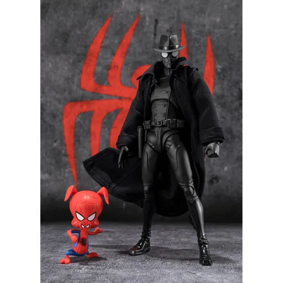 Spider-Man: Across the Spider-Verse - Spider-Ham - Spider-Man Noir - S.H.Figuarts (Bandai Spirits) [Shop Exclusive]ㅤ – Bandai Spirits – ActionFigureBrasil