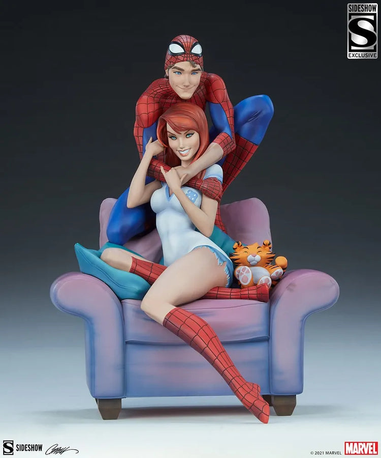 Spider-Man and Mary Jane - LIMITED EDITION: 2500 (Exclusive) – Sideshow Collectibles – ActionFigure Brasil