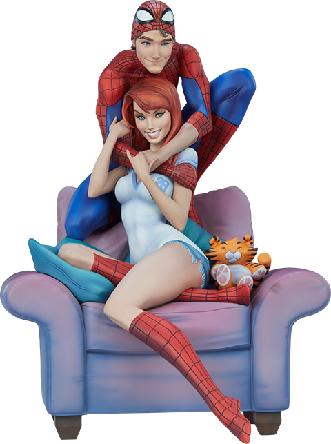 Spider-Man and Mary Jane - LIMITED EDITION: 2500 (Exclusive) – Sideshow Collectibles – ActionFigure Brasil