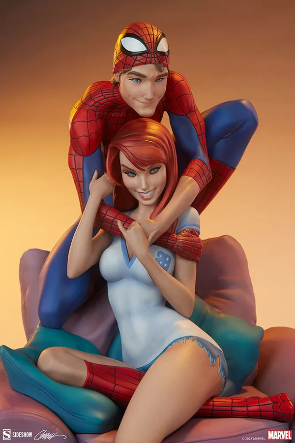 Spider-Man and Mary Jane - LIMITED EDITION: 2500 (Exclusive) – Sideshow Collectibles – ActionFigure Brasil