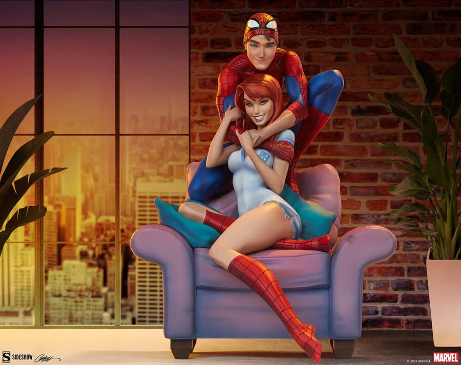 Spider-Man and Mary Jane - LIMITED EDITION: 2500 (Exclusive) – Sideshow Collectibles – ActionFigure Brasil