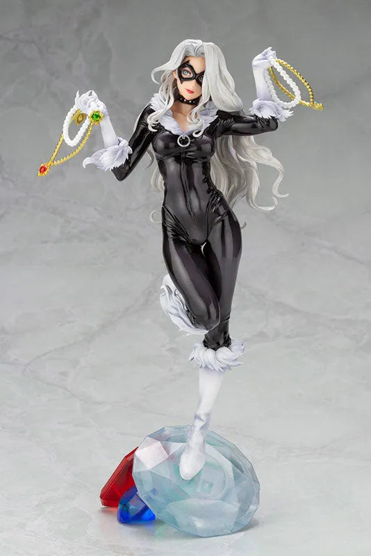 Spider-Man - Black Cat - Bishoujo Statue - Marvel x Bishoujo - 1/7 - Steals Your Heart (Kotobukiya)ㅤ – Kotobukiya – ActionFigure Brasil