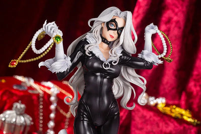 Spider-Man - Black Cat - Bishoujo Statue - Marvel x Bishoujo - 1/7 - Steals Your Heart (Kotobukiya)ㅤ – Kotobukiya – ActionFigureBrasil — close
