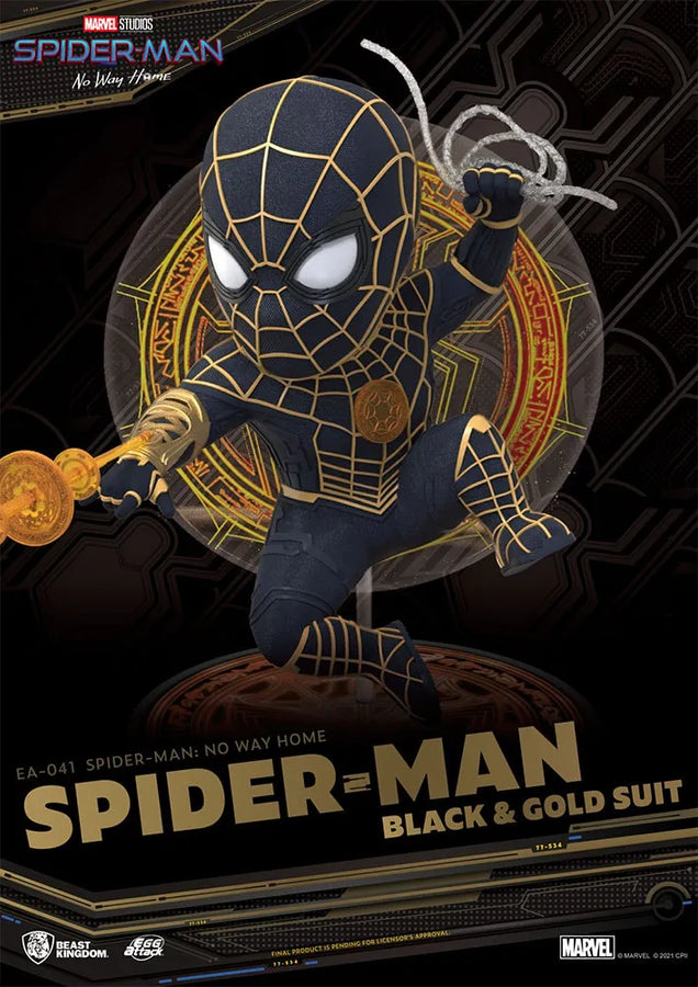 Spider-Man (Black & Gold Suit) – Beast Kingdom – ActionFigure Brasil