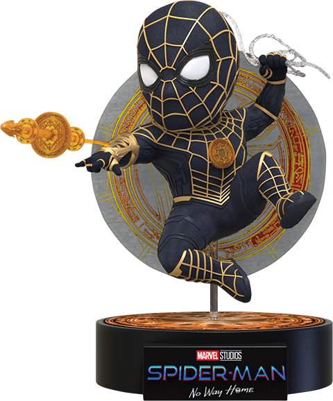 Spider-Man (Black & Gold Suit) – Beast Kingdom – ActionFigure Brasil