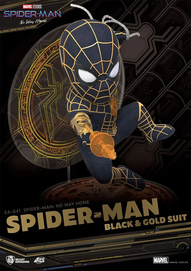 Spider-Man (Black & Gold Suit) – Beast Kingdom – ActionFigure Brasil