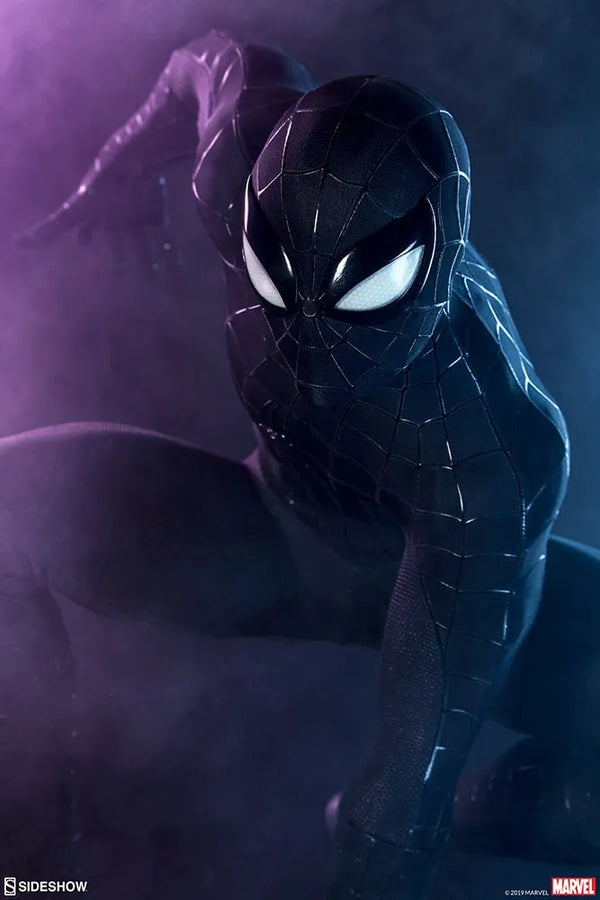 Spider-Man (Black Suit Variant) - LIMITED EDITION: 100 – Sideshow Collectibles – ActionFigure Brasil