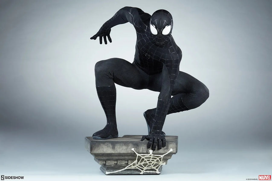 Spider-Man (Black Suit Variant) - LIMITED EDITION: 100 – Sideshow Collectibles – ActionFigure Brasil