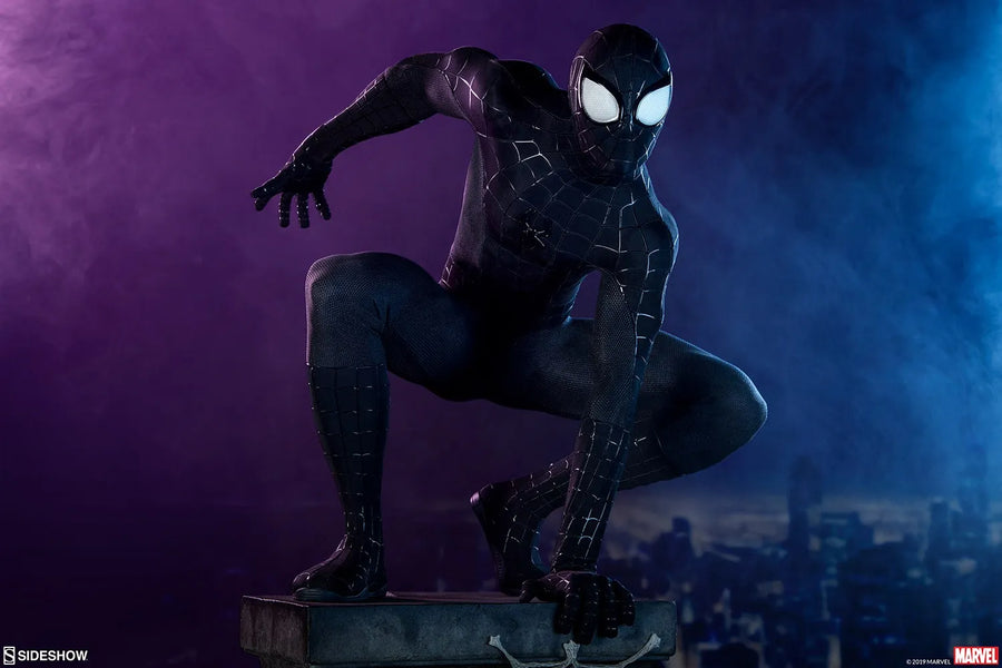 Spider-Man (Black Suit Variant) - LIMITED EDITION: 100 – Sideshow Collectibles – ActionFigure Brasil