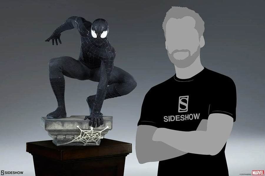 Spider-Man (Black Suit Variant) - LIMITED EDITION: 100 – Sideshow Collectibles – ActionFigure Brasil