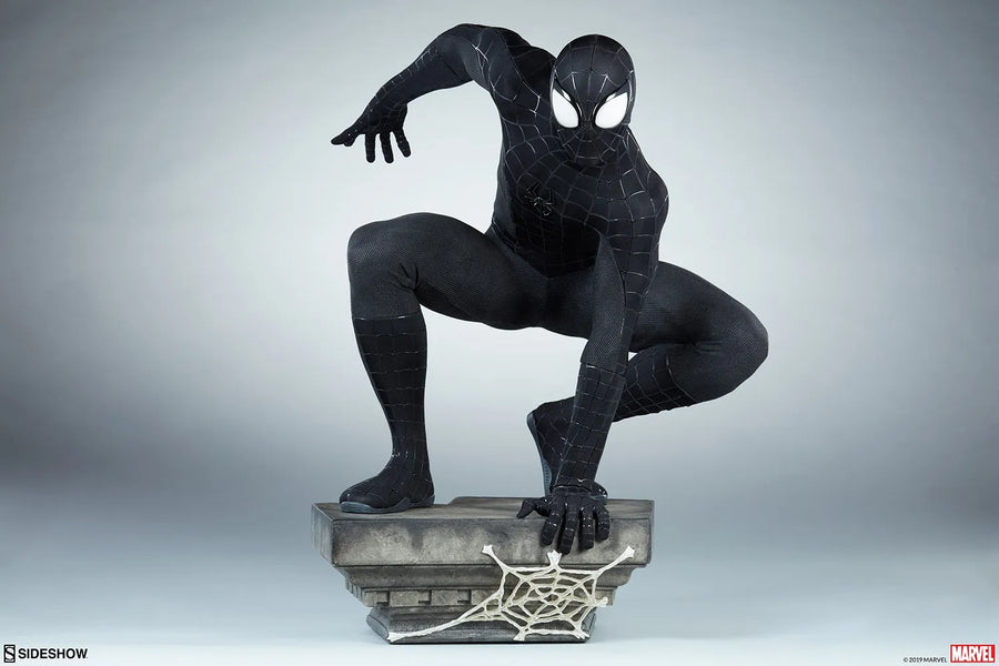 Spider-Man (Black Suit Variant) - LIMITED EDITION: 100 – Sideshow Collectibles – ActionFigure Brasil