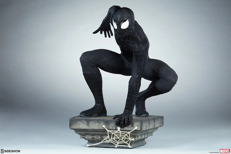 Spider-Man (Black Suit Variant) - LIMITED EDITION: 100 – Sideshow Collectibles – ActionFigure Brasil
